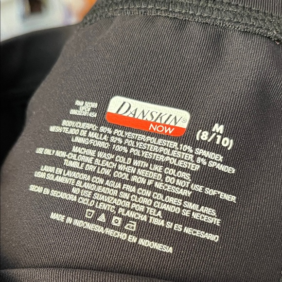 Danskin Now Black Wide-Leg Active Wear Pants Size M - Picture 3 of 4